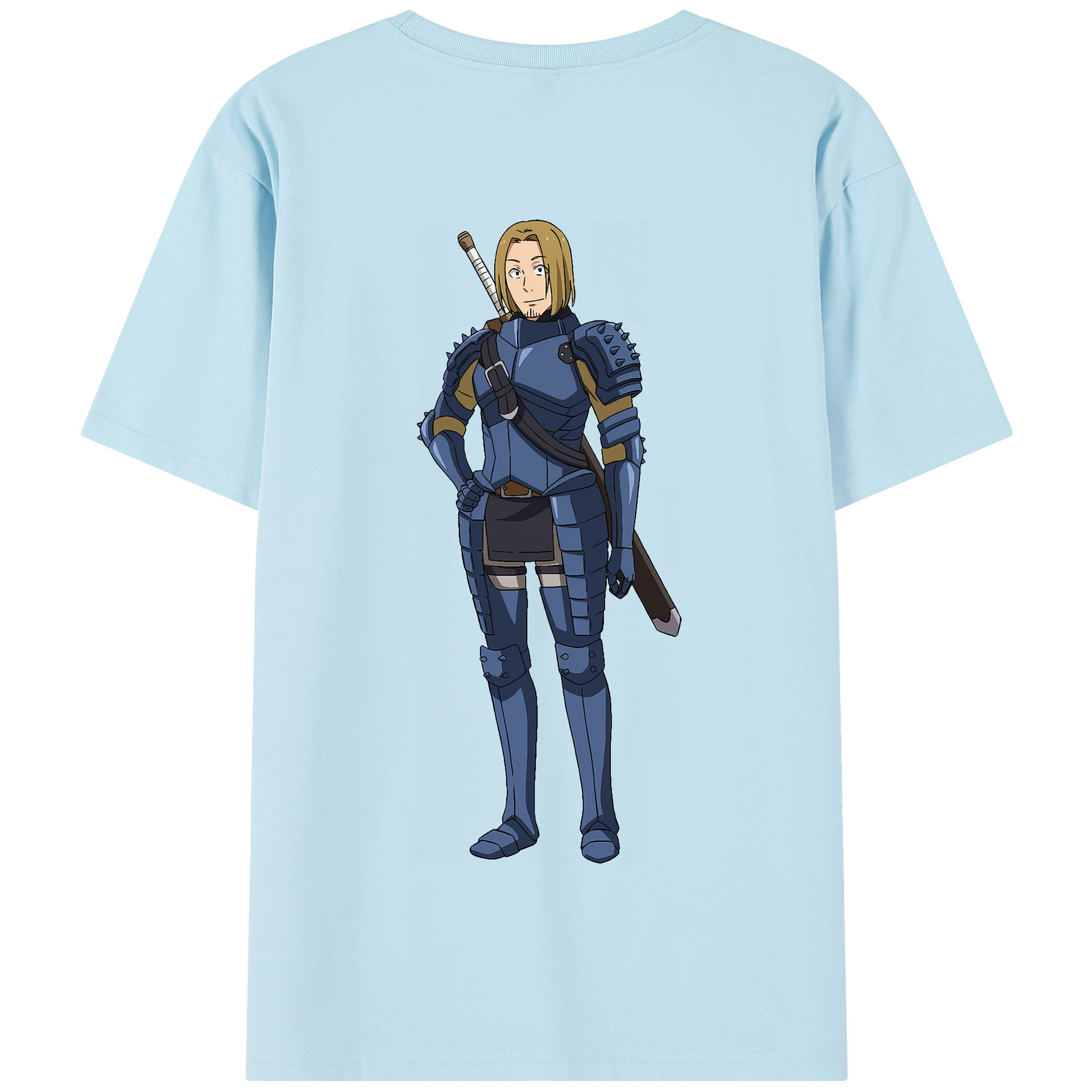 （画像用） 転スラ Regarding Reincarnated to Slime 綿100％半袖Tシャツ（背面プリント）